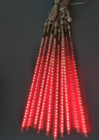 Гирлянда "Тающие сосульки " 10 м, 50 см, 12V, RGB