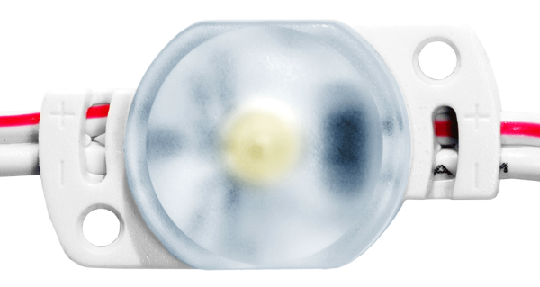 Модуль светодиодный ELF VIVO+ I, 1SMD диод 2835, с линзой, 170гр.,12В, IP 67, белый