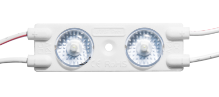 Модуль светодиодный ELF VIVO+ II PRO, 2SMD диод 2835, с линзой, 170гр.,12В, IP 67, белый