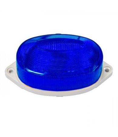 Строб лампа светодиодная - накладная синий