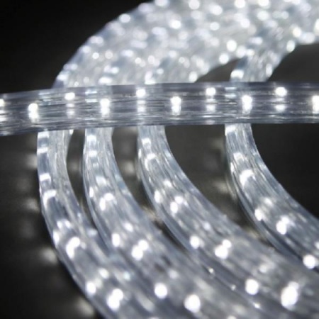 Трёхпроводный светодиодный дюралайт круглый чейзинг  красный/синий