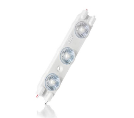 Модуль светодиодный ELF VIVO-2019 3SMD  с линзой, 12В, IP67